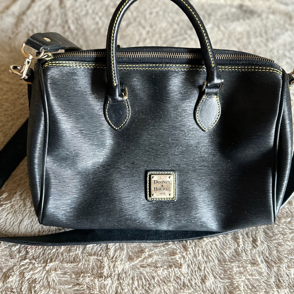 Dooney and Bourke black satchel